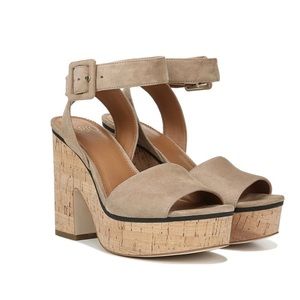 Sarto Platform tan Sandal